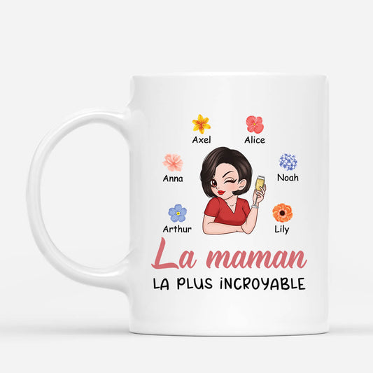 3924MFR1 mug personnalisable maman incroyable 3924M840A