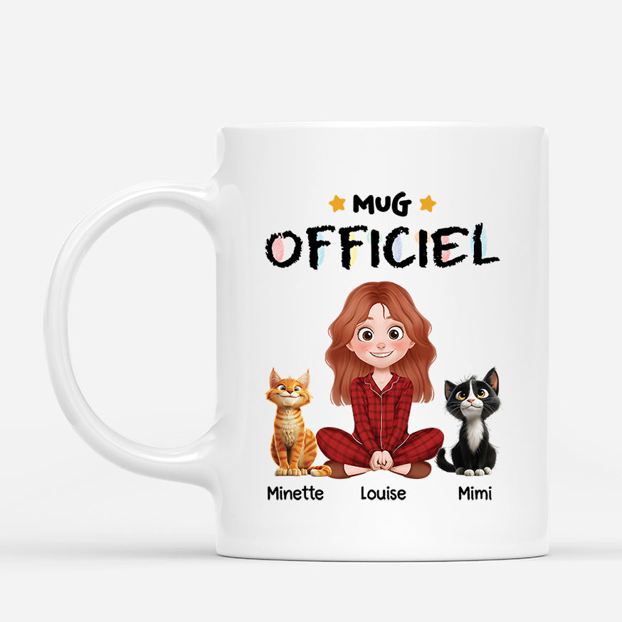 3939MFR1 mug personnalise chat mug officiel 3939m8l0d