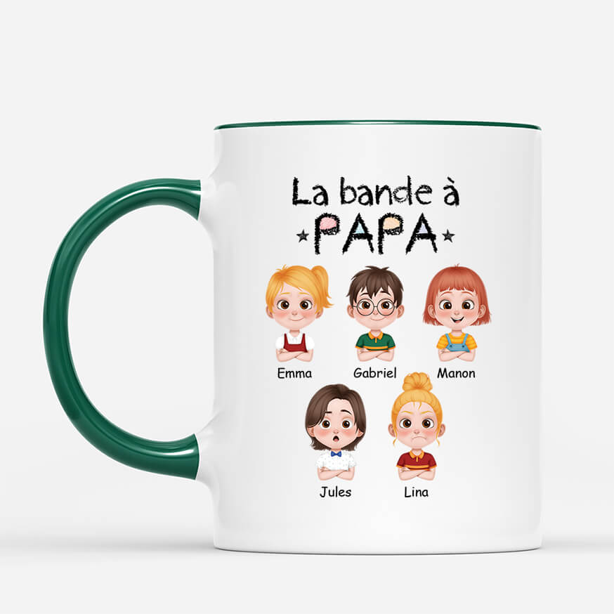 3943MFR2 mug personnalise la bande a mamie design cartoon simple 3943M5T0A