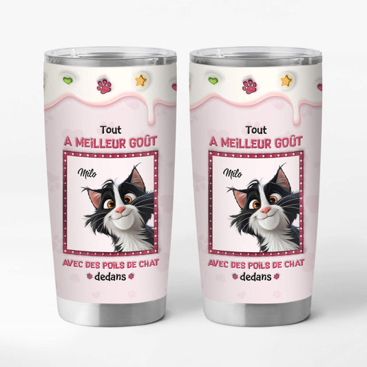 3963TFR1 mug isotherme 590 ml personnalise tout ira mieux avec chat 3963T5M5D
