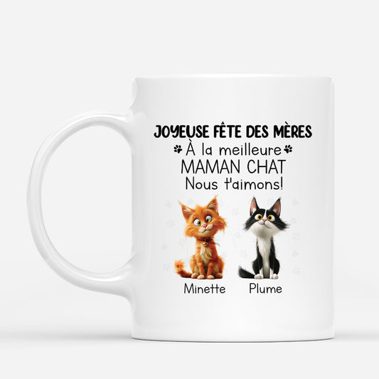 3969MFR1 mug personnalise meilleure maman chat joyeuse fete des meres 3969m8t5d