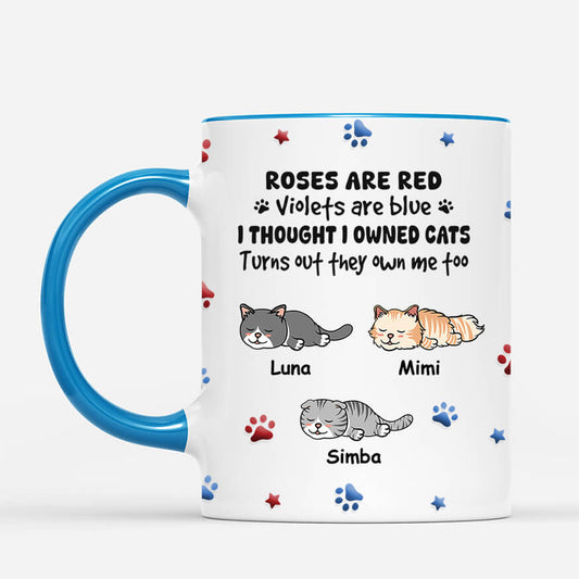3979MFR2 mug personnalise avec chat ils me possedent empreintes 3979MKH5D