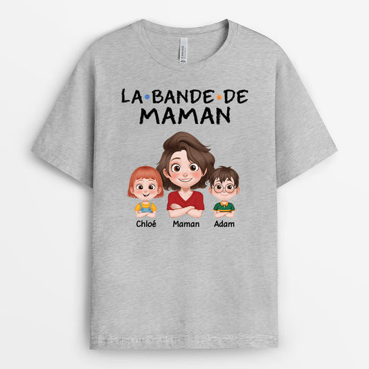 3980AFR1 effet dimpression 3d tee shirt personnalise la bande a maman 3980A6I0A