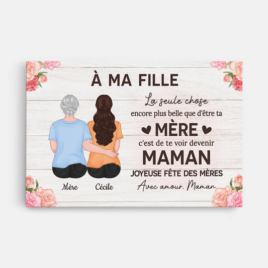 3995CFR1 toile personnalisee fete des meres a ma fille 3995C6I8A