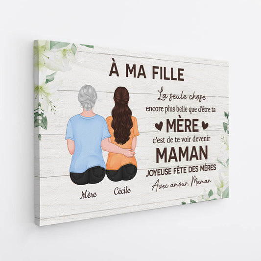 3995CFR2 toile personnalisee fete des meres a ma fille 3995C6I8A