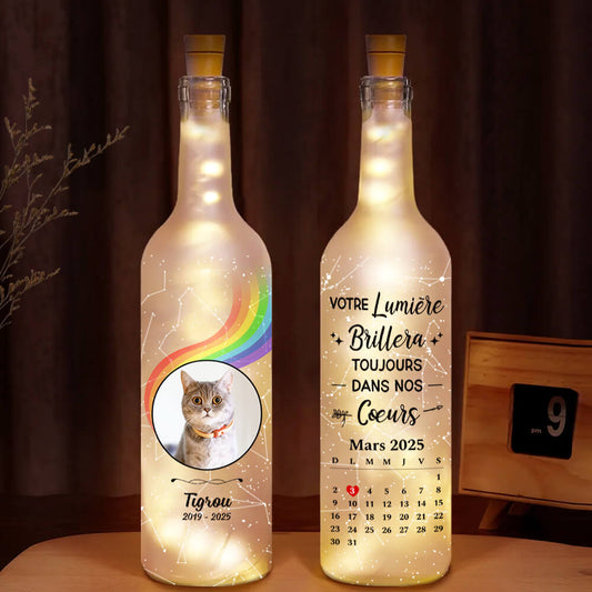 3997LFR1 bouteille lumineuse personnalisee votre lumiere dans mon coeur photo chat 3997LKK5D_38dd6697 9e74 4aa4 85c0 7884d3d6e008