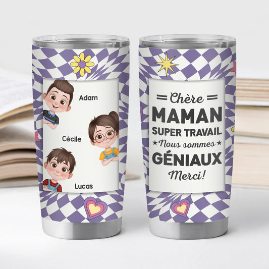 4005TFR2 mug isotherme 590ml personnalise chere maman 4005t