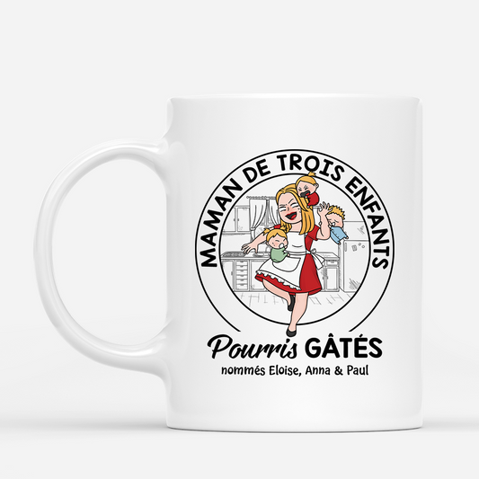 4046MFR1 mug personnalise humour maman des enfants pourris gates 4046m5h8a