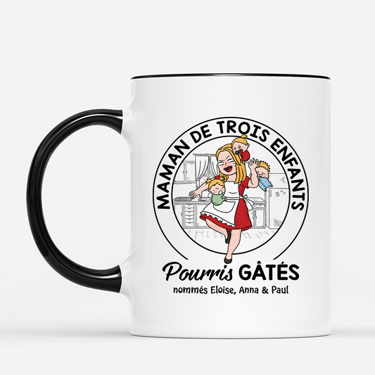 4046MFR2 mug personnalise humour maman des enfants pourris gates 4046m5h8a