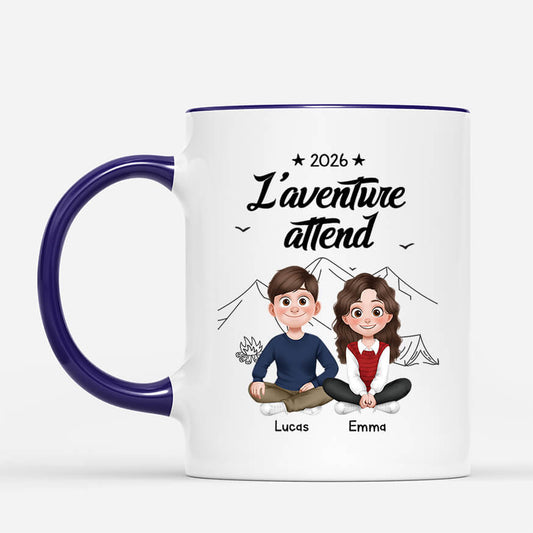 4052MFR2 mug pour couple personnalise laventure attend 4052m8q0g