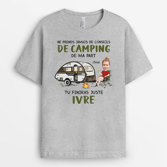 4053AFR2 t shirt pour homme personnalise prends jamais de mes conseils 4053A8M0B