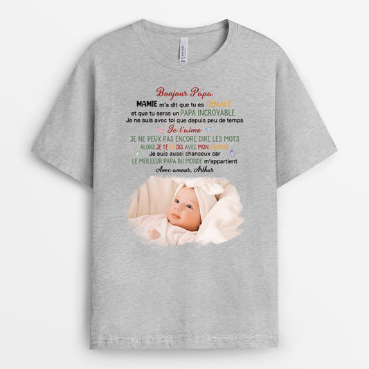 4055AFR2 t shirt femme personnalise bonjour maman avec photo 4055a8l5a_719f753a f59b 468f a3d5 41dc770873d9