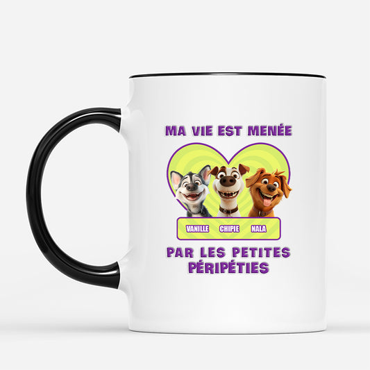 4057MFR2 mug personnalise avec chien les petites peripeties humour 4057mkk5c