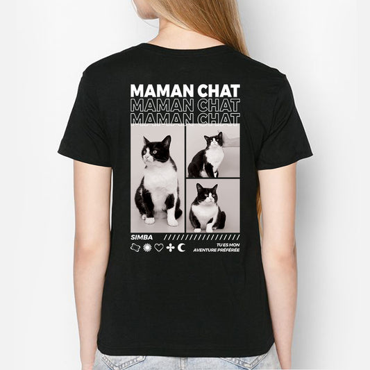 4065AFR2 t shirt personnalise super papa maman chat avec photos 4065atm5d_fdfe5680 583c 4324 9671 1b253db6d989