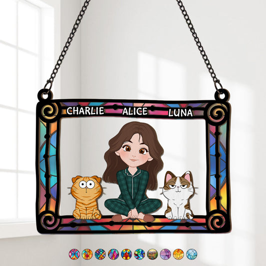 4102UFR1 attrape soleil personnalise pour femme maman chat 4102u8l8d