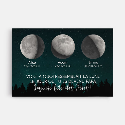4105CFR1 toile personnalisable pour papa voici a quoi ressemblait la lune 4105c8b5b_540ac41a e4ea 4c55 b7e8 40d105210bbe