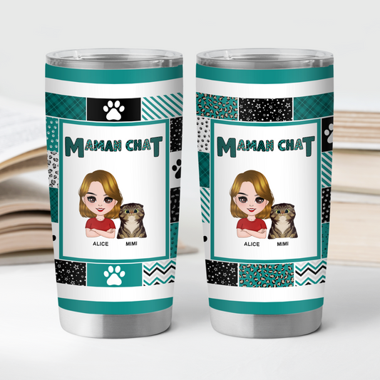 4123TFR2 mug isotherme 590ml maman chien patchwork de pattes 4123ttn8c_6a7a5081 a1a4 47ea 96a3 f7160d1680e1