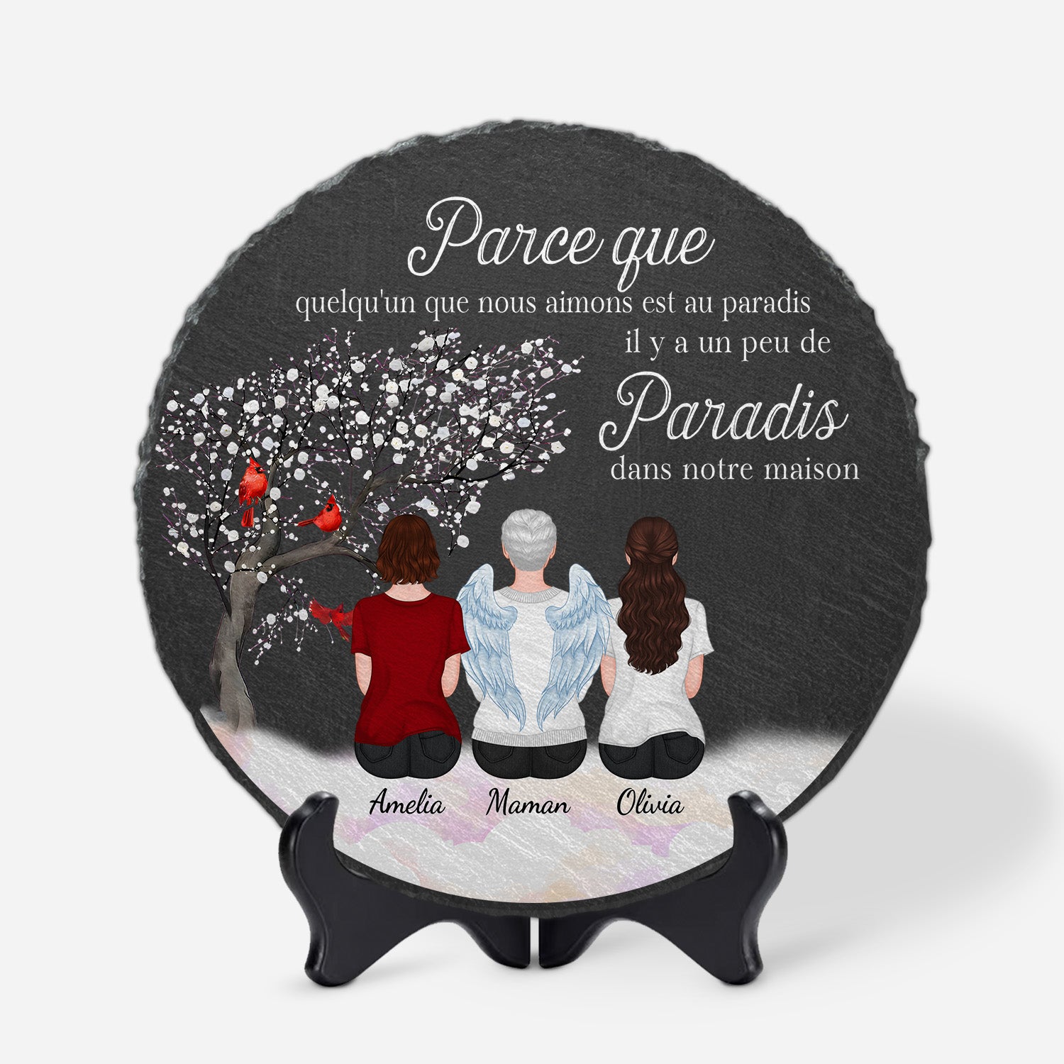 4126QFR1 pierre commemorative personnalisee pour maman paradis dans notre maison photo 4126qtl0a_e76fc28e 6d27 4449 8755 6445f7884753