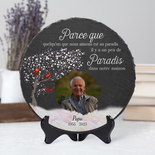 4126QFR2 pierre commemorative personnalisee pour maman paradis dans notre maison photo 4126qtl0a_a49463f3 64ea 4f22 9868 992f261497c1