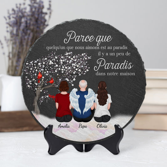 4126QFR2 pierre commemorative personnalisee pour maman paradis dans notre maison photo 4126qtl0a_f8749abf 7db2 4e10 89d6 3b1413e281b8