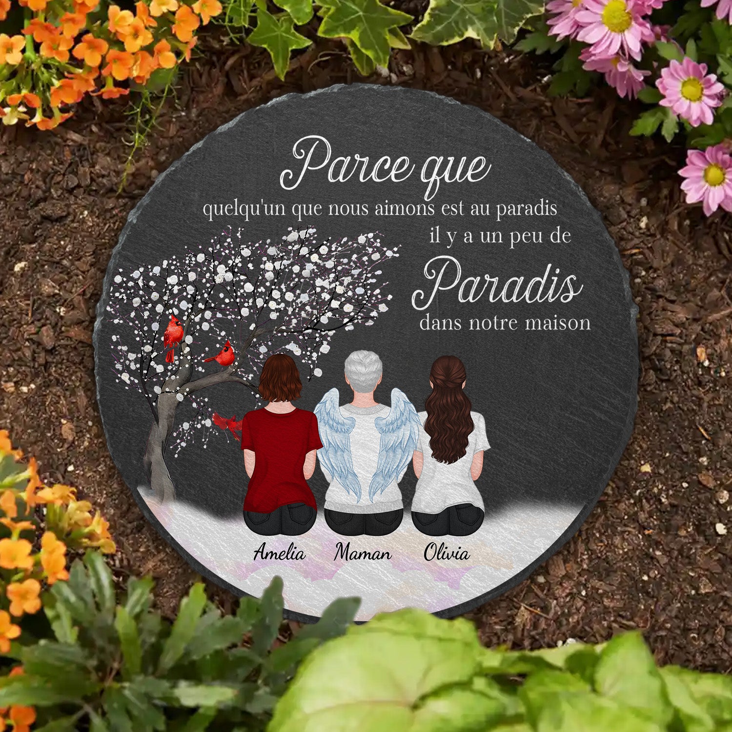 4126QFR3 pierre commemorative personnalisee pour maman paradis dans notre maison photo 4126qtl0a_fa9bf55d 7fd3 4166 bd60 60775ad19b0c