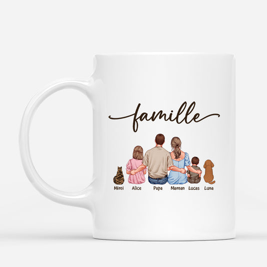 4130MFR1 mug personnalise famille la famille vue de dos 4130m6t5a