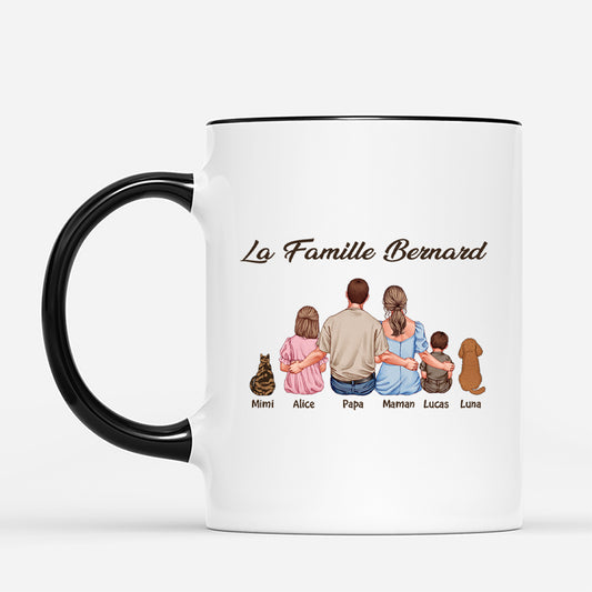 4130MFR2 mug personnalise famille la famille vue de dos 4130m6t5a