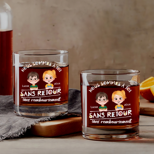 4143IFR1 verre a whisky personnalise pour papa nous sommes a toi 4143i8h0b
