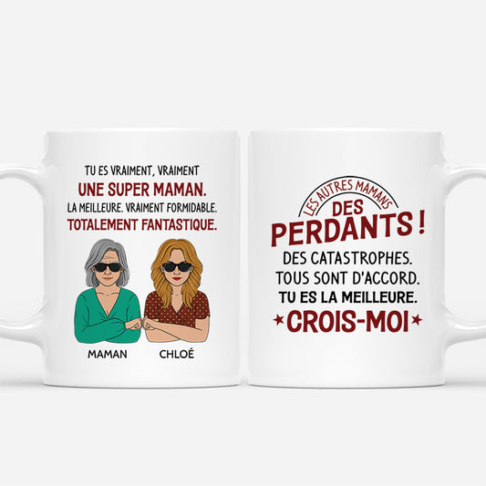 4152MFR1 mug humour personnalise une super maman 4152m5l8a