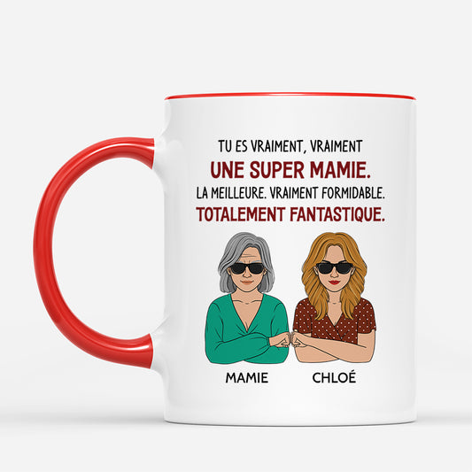 4152MFR2 mug humour personnalise une super maman 4152m5l8a