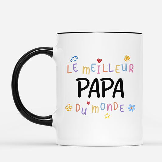 4171MFR2 mug personnalise meilleure maman dessin crayon colore 4171m6l0a