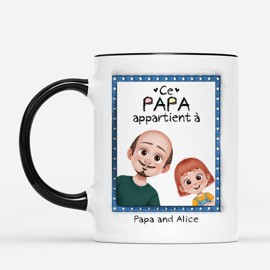 4175MFR2 mug personnalise cette maman appartient a design cartoon colore 4175m6t0a