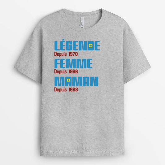 4185AFR2 t shirt femme personnalise femme maman mamie depuis version pop 4185a8l5a