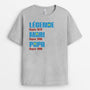 4185AFR2 t shirt homme personnalise mari papa papy depuis version pop 4185a8l5b