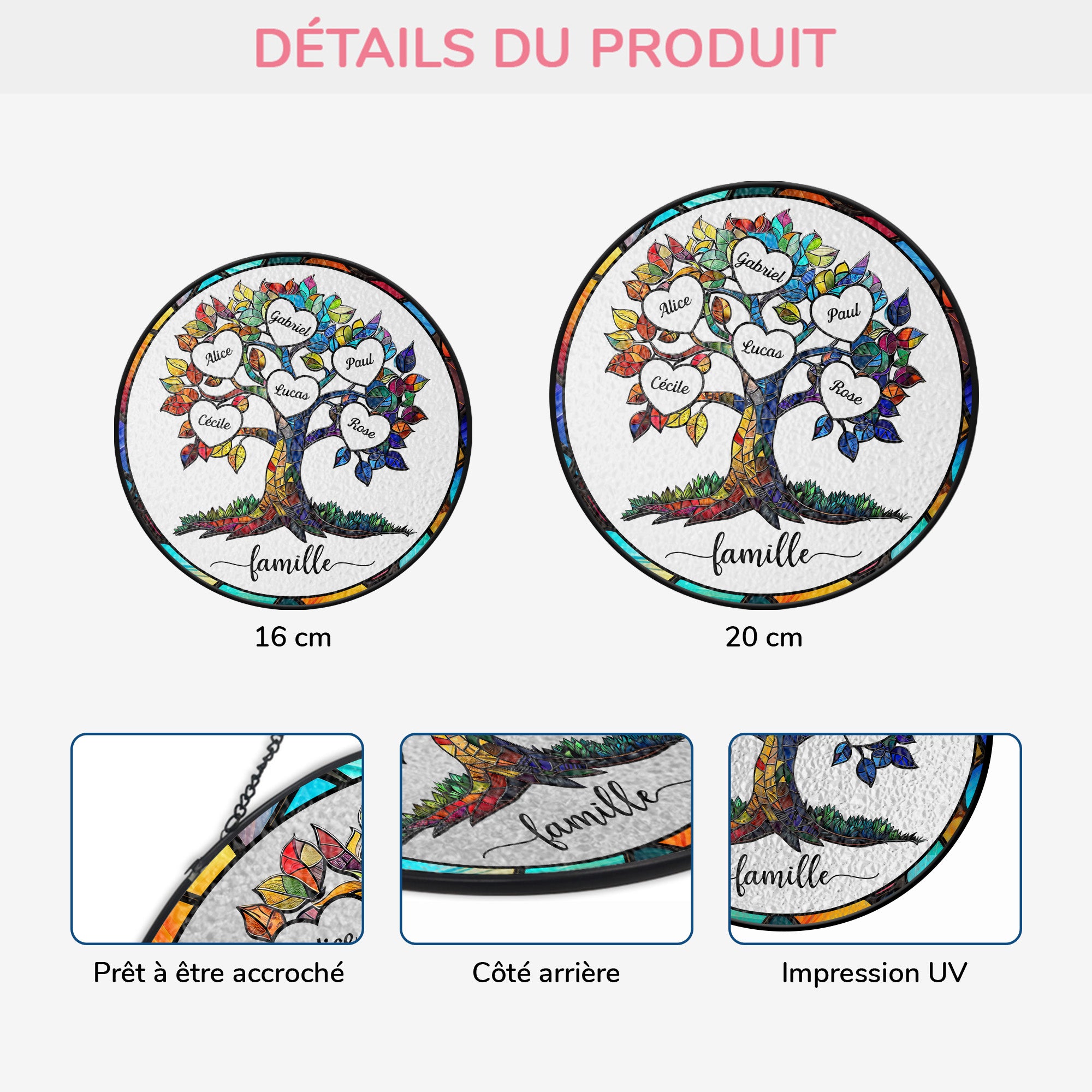 4189UFR3 attrape soleil personnalise famille larbre de lamour familial 4189u9l5i_c0dac599 c162 4119 908a 69c9d9d33620