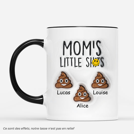 4202MFR2 effet dimpression 3d mug maman personnalise humour les petites merdes de maman 4202m3t5a
