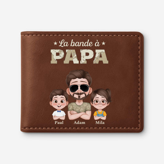 4231JFR1 portefeuille cuir personnalise_ homme la bande a papa soldat 4231j3t0b