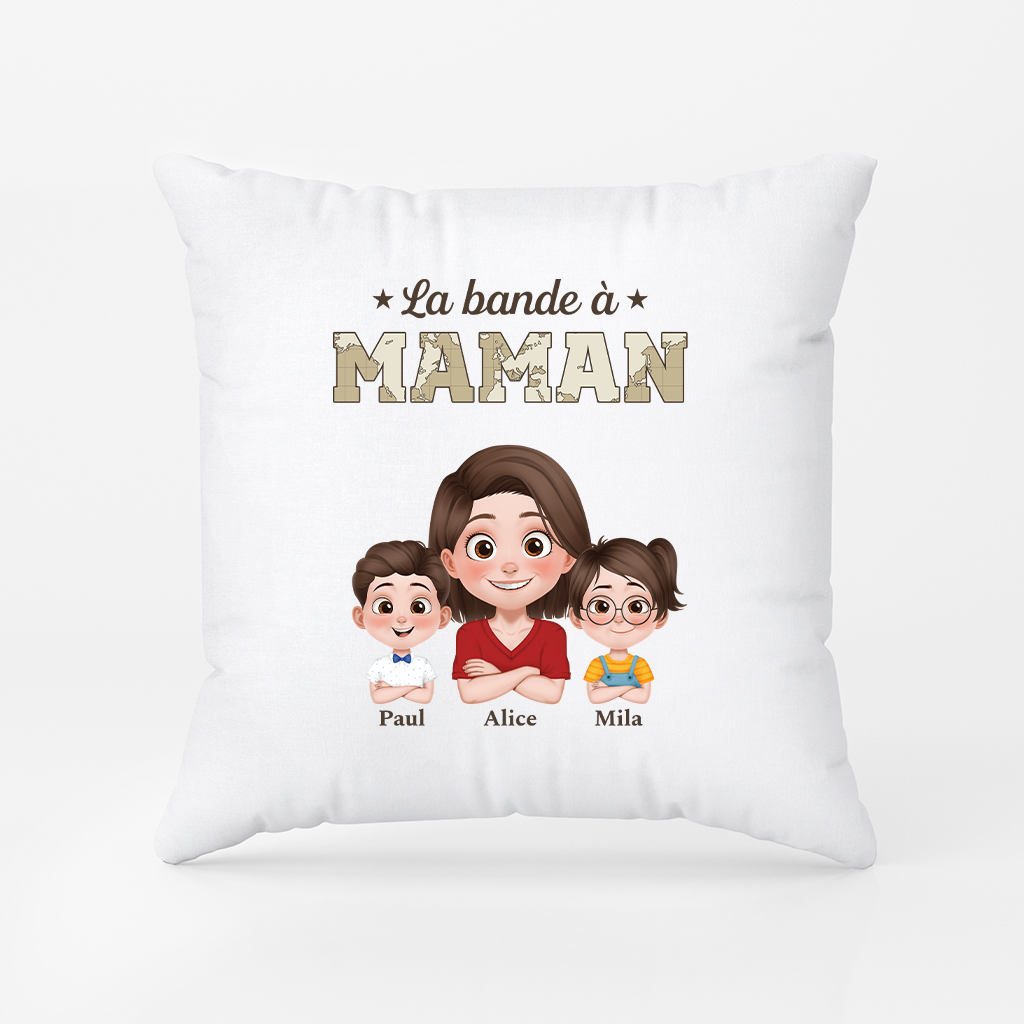 4231PFR2 coussin personnalise_ papa la bande a papa soldat 4231p