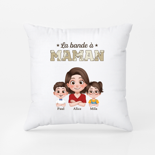 4231PFR2 coussin personnalise_ papa la bande a papa soldat 4231p