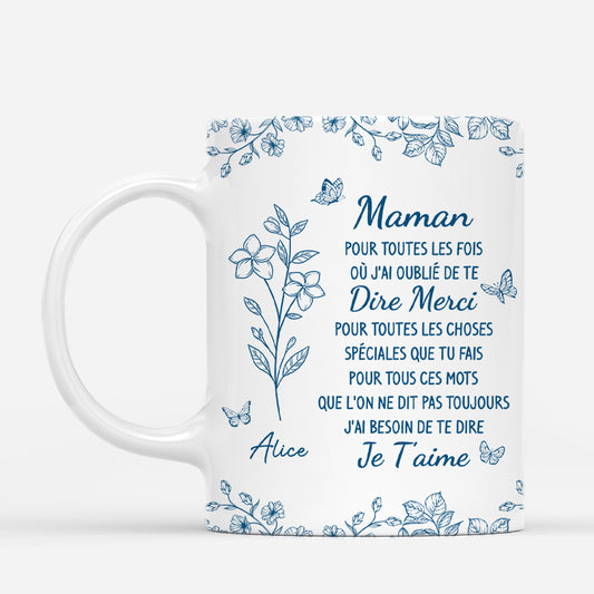4297MFR1 mug maman personnalise lettre pour maman 4297mt8a