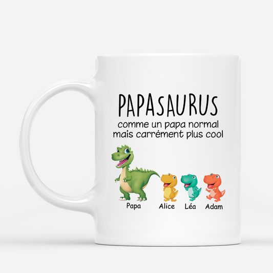 4323MFR1 mug personnalise papasaurus design cartoon 4323m8t7b_jpg
