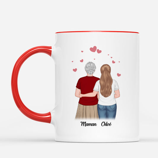 4331MFR2 mug personnalise maman lettre damour 4331m6l8a
