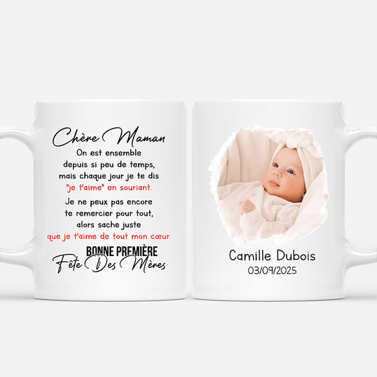 4342MFR1 mug personnalise photo pour maman bonne premiere fete des meres 4342m8t5a