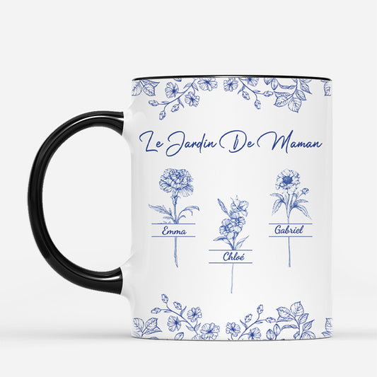 4357MFR2 mug personnalise le jardin de mamie dessin bleu 4357mtl5a_2a5cab21 dc81 4fc2 98de 5ae1cb683e19