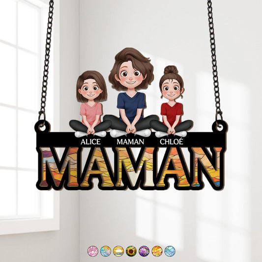 4374UFR1 attrape soleil vitrail personnalise maman design cartoon 4374u6m0a_9868397e 1f4b 4c96 83f7 2ca75704d1a4