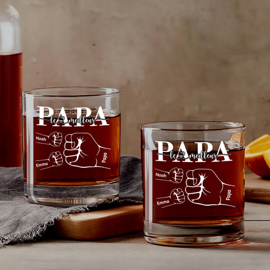 4423IFR1 verre a whisky personnalise meilleur papa check main 4423i6q5b