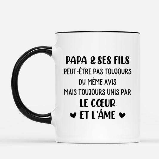 4427MFR2 mug personnalise papa et son fils 4427m6l0b