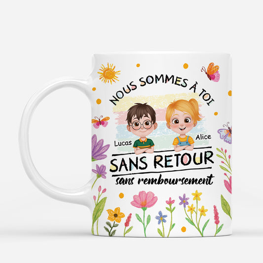 4460MFR1 mug personnalise maman aucun retour ni remboursement dessin crayon 4460m5t5a