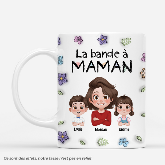 4499MFR1 effet dimpression 3d mug personnalise la bande a maman cool fleur pastel 4499mkh5a_4d4ff9ed 65b3 4668 85c0 73a287bfc4fd