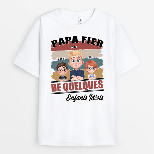 4507AFR1 t shirt personnalise papa fier pere design cartoon 4507ak4mb_89f64110 f0ec 41f9 8c43 d0bff8c951f8